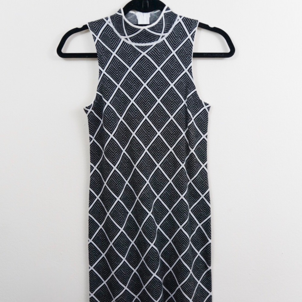 Sleeveless Sweater Dress